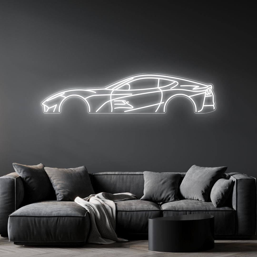 812 Superfast Neon Silhouette