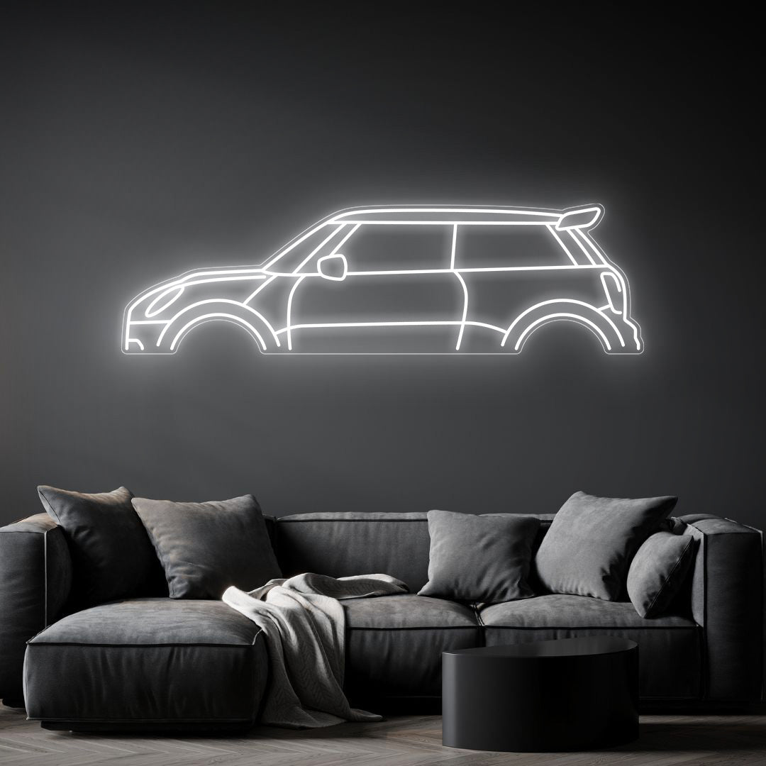 Mini JCW 2021 Neon Silhouette