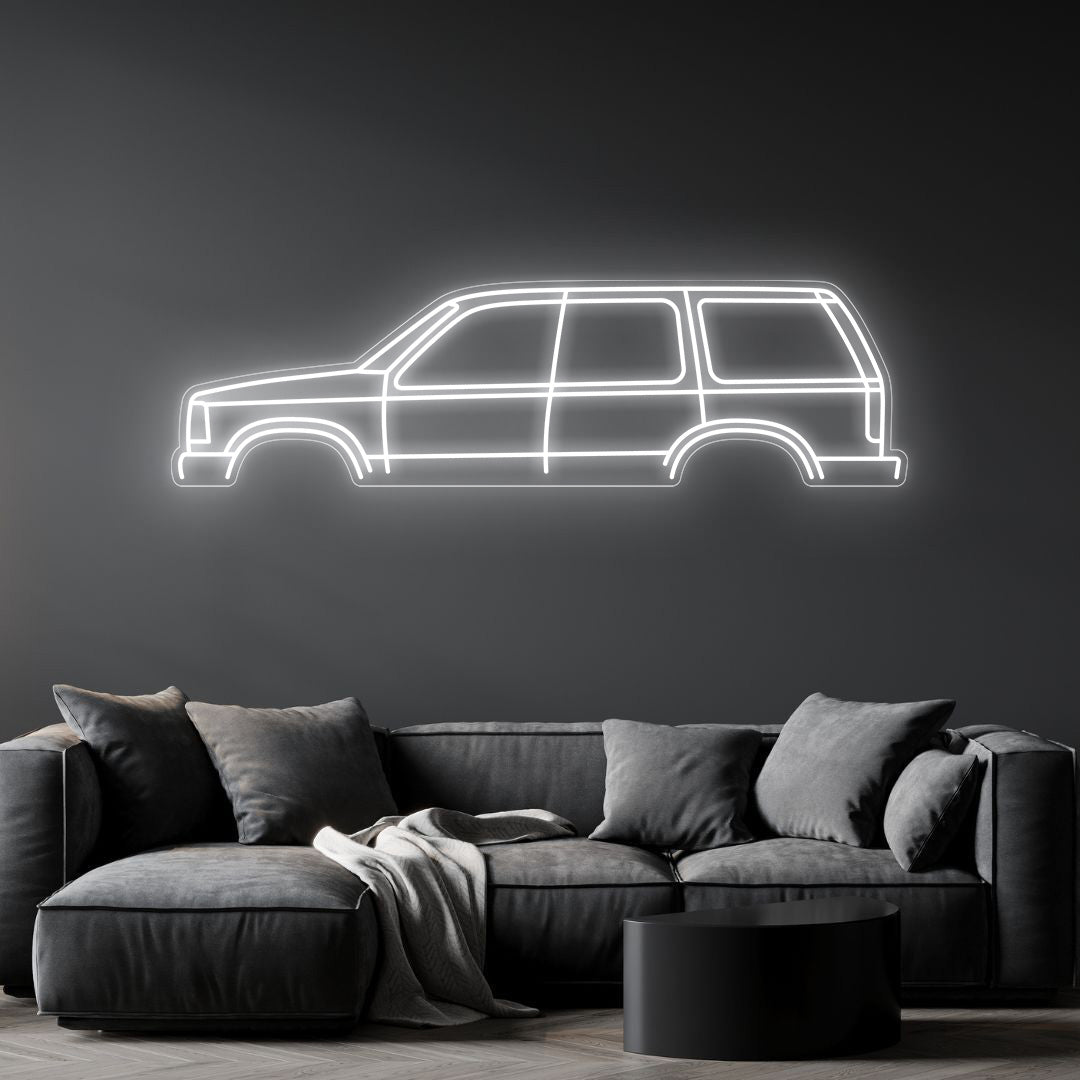 Explorer 1992 Neon Silhouette
