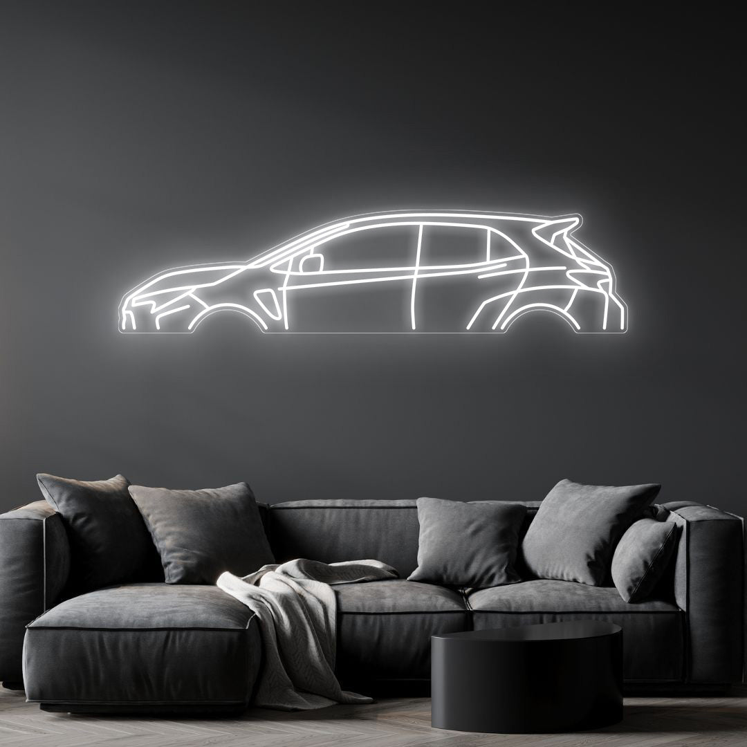 Corolla GR Circuit Neon Silhouette