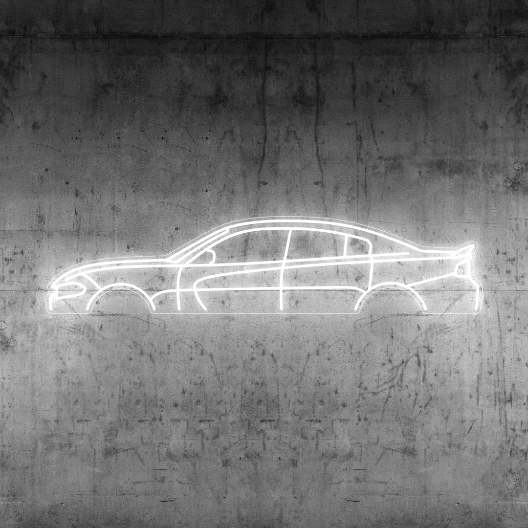 Charger 2017 Neon Silhouette