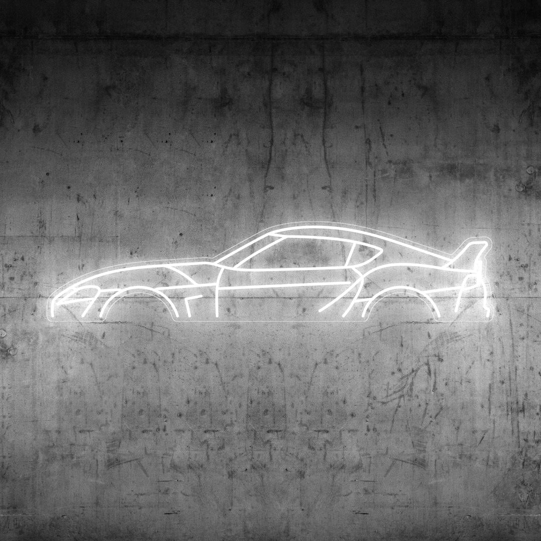 Supra MK5 Neon Silhouette