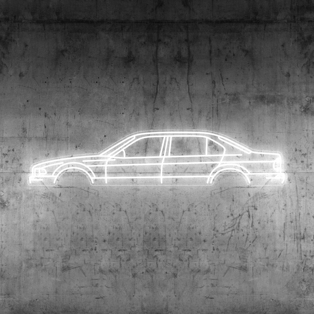 E38 Neon Silhouette