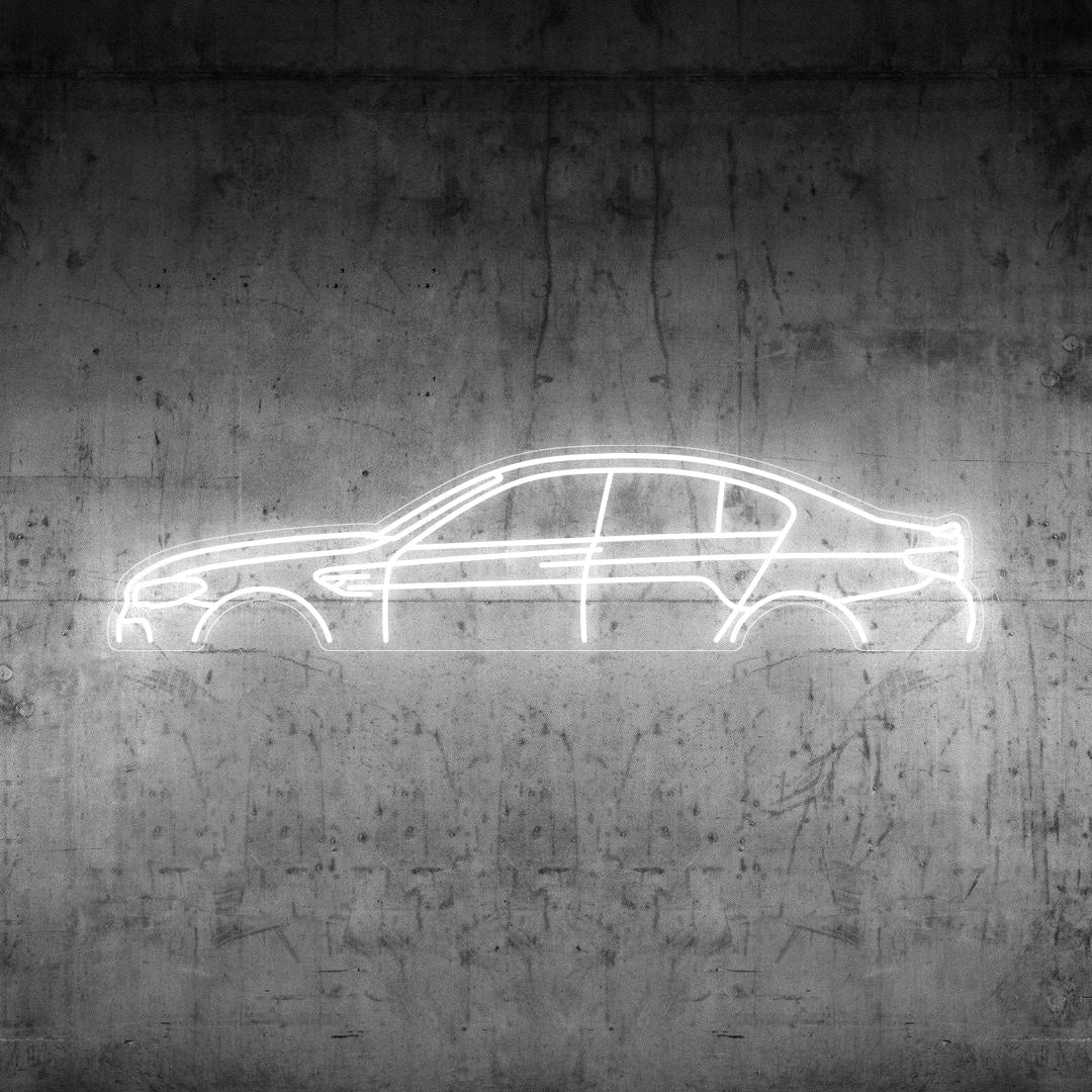 M5 CS 2019 Neon Silhouette