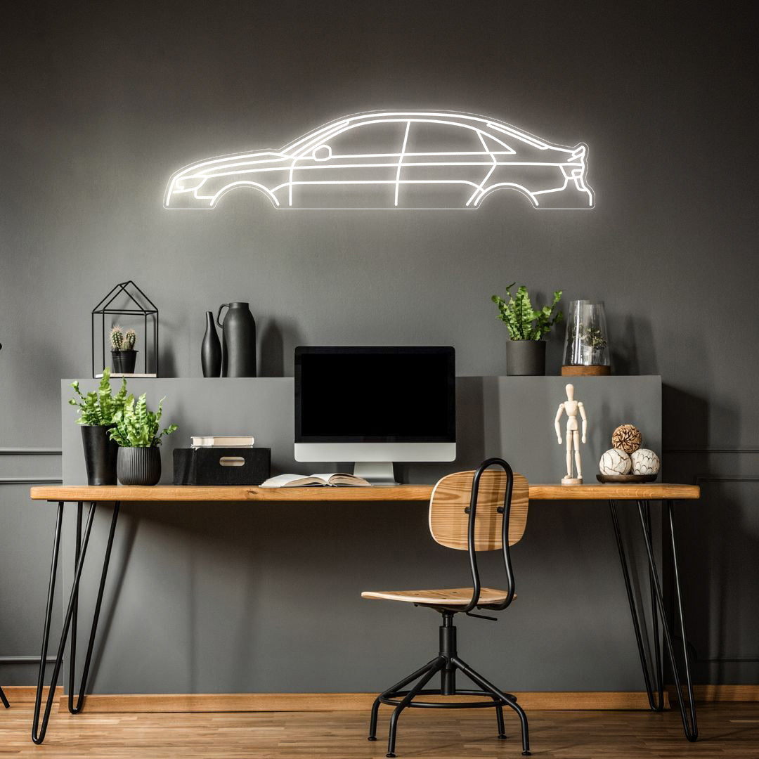 RS3 2018 Neon Silhouette