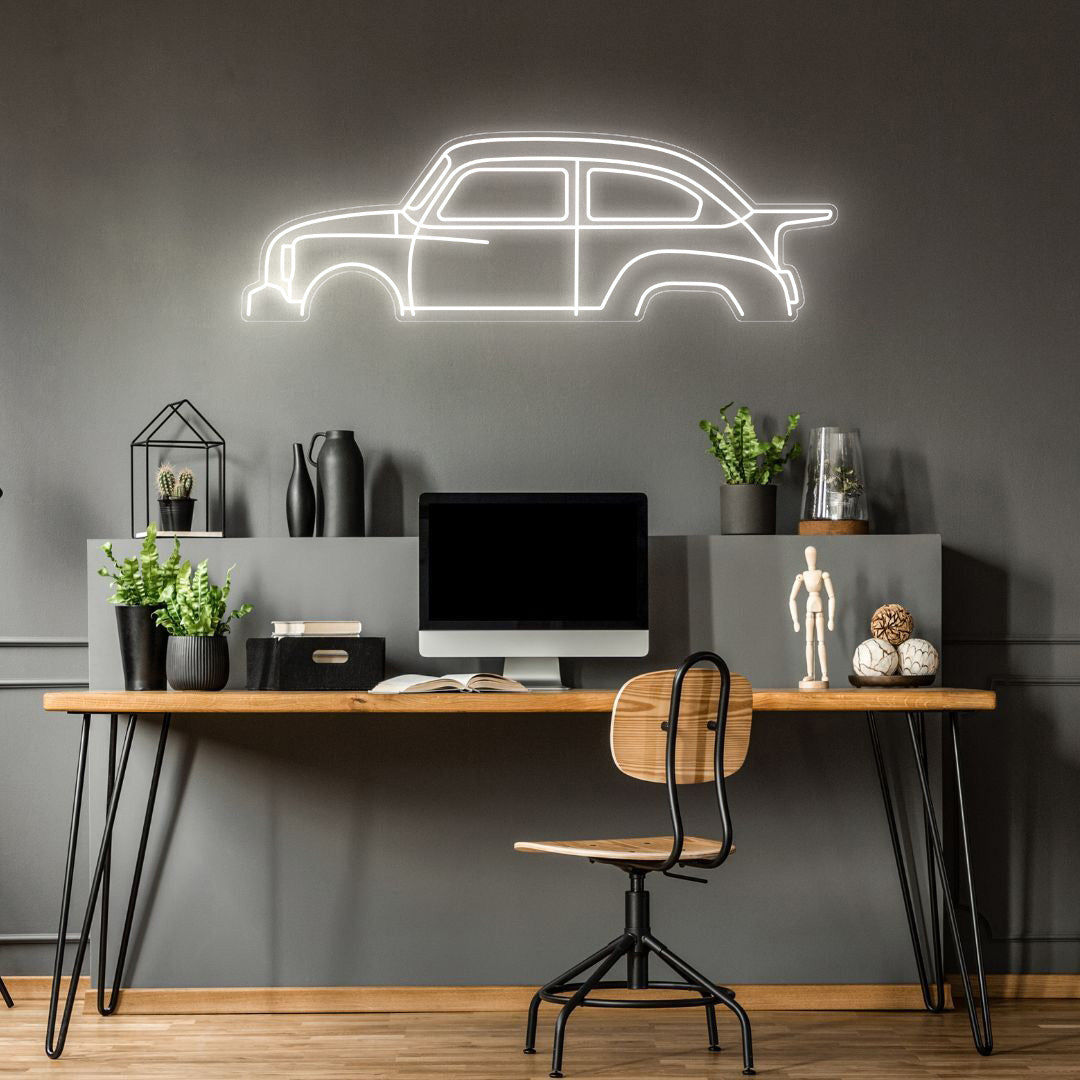 Abarth 1000 TC Neon Silhouette