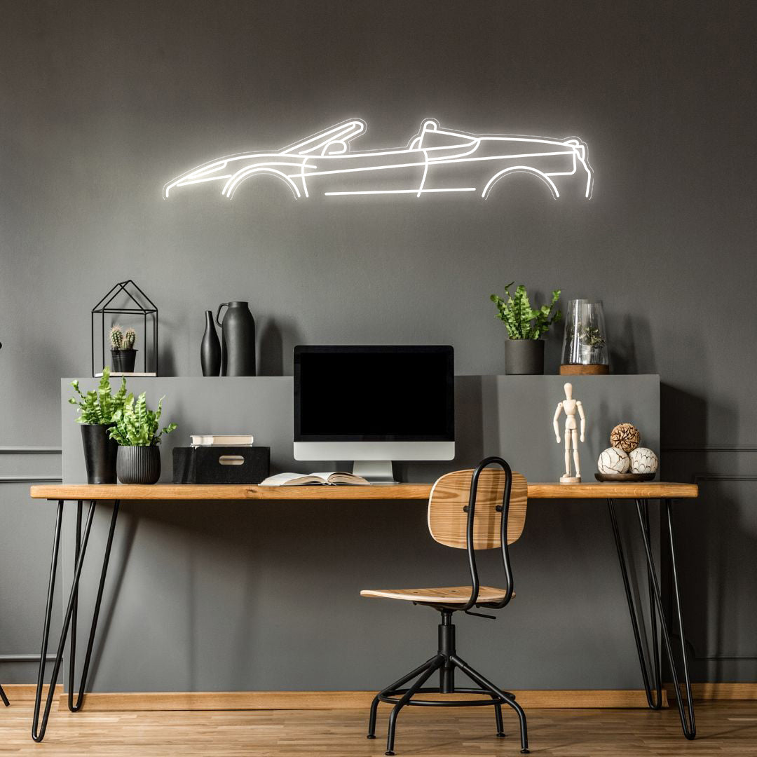 F430 2006 Neon Silhouette