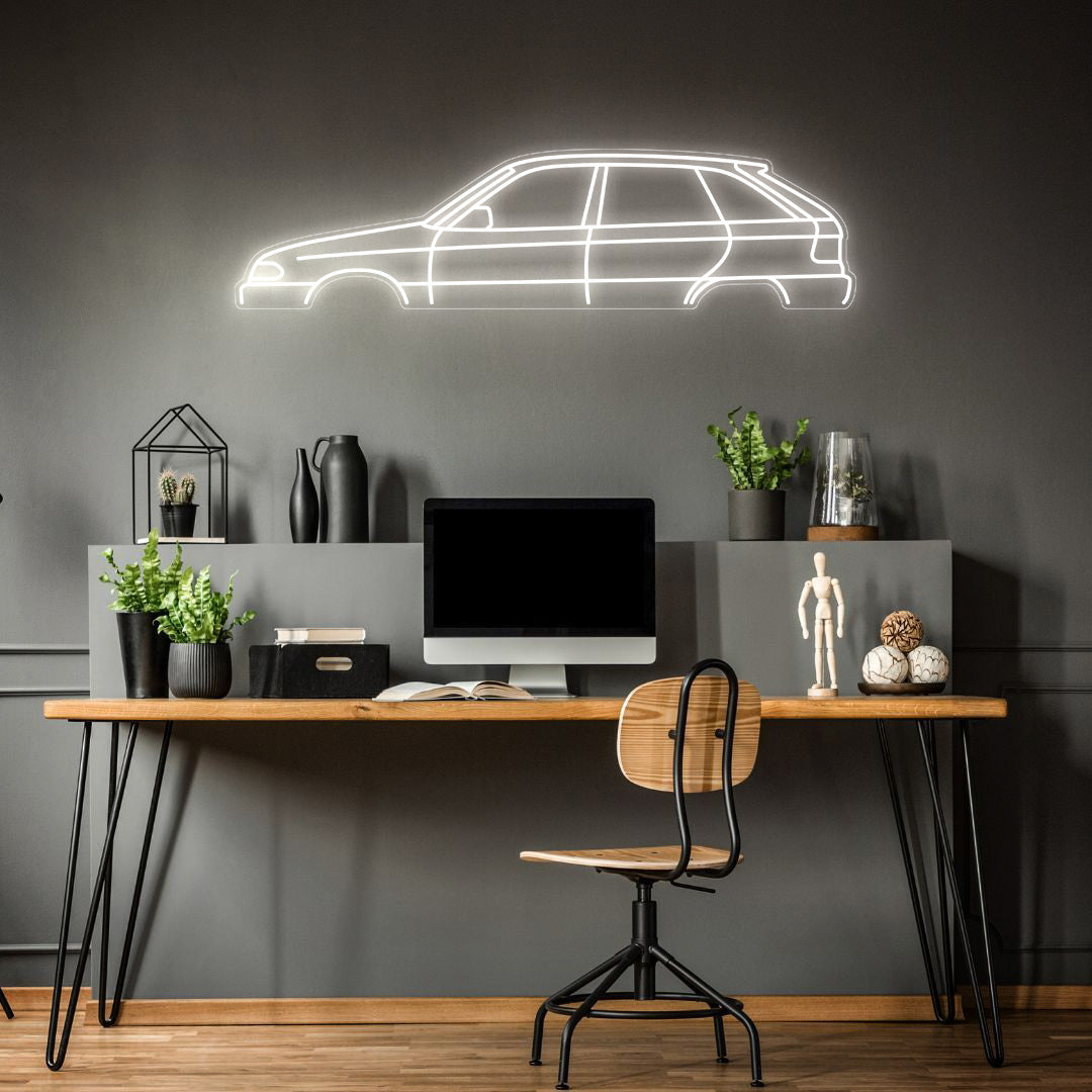 Astra 1995 Neon Silhouette
