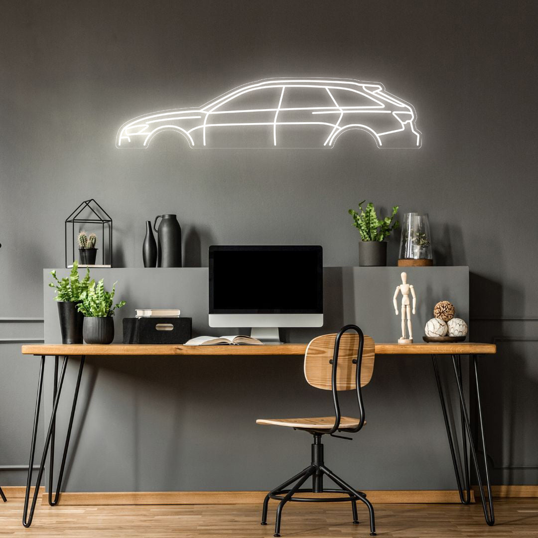 RS6 2021 Neon Silhouette
