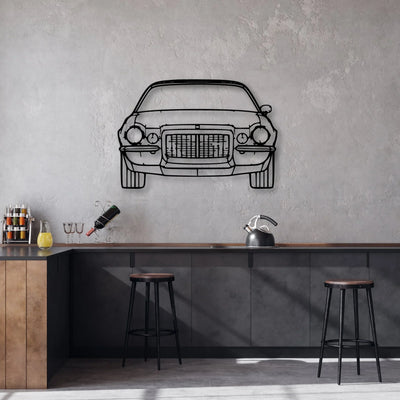 Maro Z28 1972 Classic Silhouette Metal Wall Art - Automotive Garage Decor