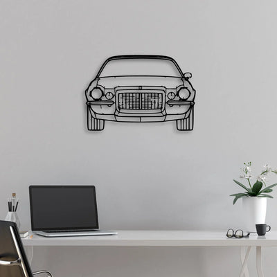 Maro Z28 1972 Classic Silhouette Metal Wall Art - Automotive Garage Decor