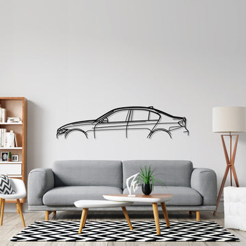 F30 Classic Silhouette Metal Wall Art