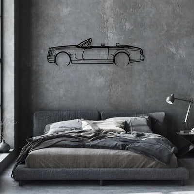Phantom Drophead 2008 Classic Silhouette Metal Wall Art - Automotive Garage Decor
