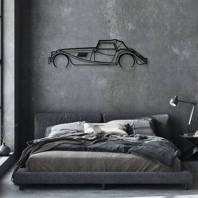 ROADSTER 2015 Classic Silhouette Metal Wall Art - Automotive Garage Decor