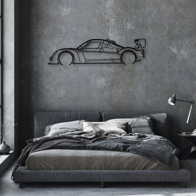 RXC 2014 Classic Silhouette Metal Wall Art - Automotive Garage Decor
