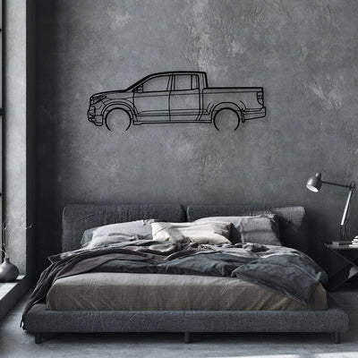 Ridgeline 2022 Classic Silhouette Metal Wall Art - Automotive Garage Decor