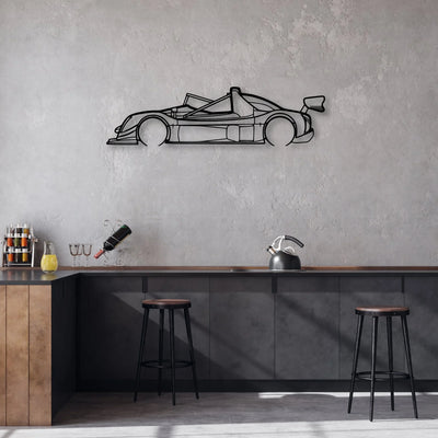 SR10 Classic Silhouette Metal Wall Art - Automotive Garage Decor