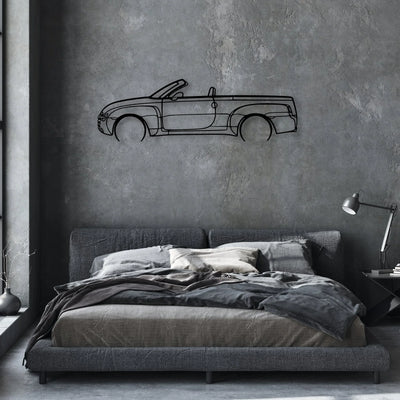 SSR 2 Classic Silhouette Metal Wall Art - Automotive Garage Decor