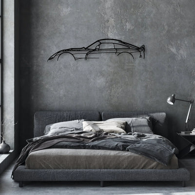 Sagaris 2006 Classic Silhouette Metal Wall Art - Automotive Garage Decor