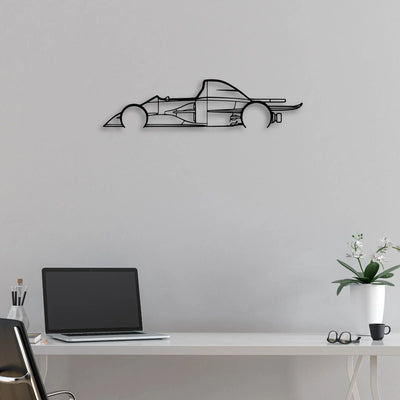 Swift DB1 1985 Classic Silhouette Metal Wall Art - Automotive Garage Decor