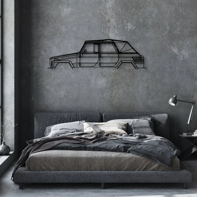 Thing 1973 Classic Silhouette Metal Wall Art - Automotive Garage Decor