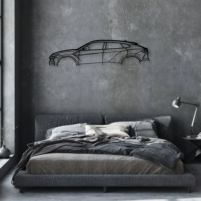 Urus 3 Classic Silhouette Metal Wall Art - Automotive Garage Decor