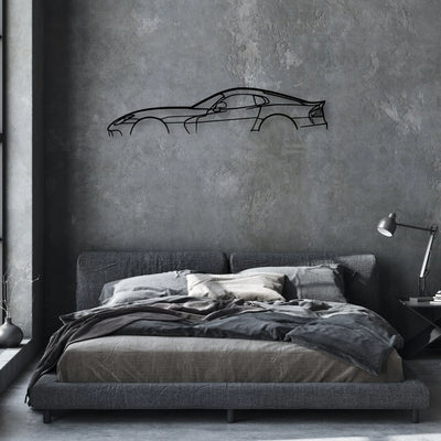 Viper Gen 5 2 Classic Silhouette Metal Wall Art - Automotive Garage Decor