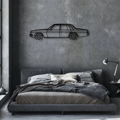 WB Caprice 1981 Classic Silhouette Metal Wall Art - Automotive Garage Decor