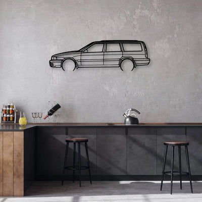 XC70 1999 Classic Silhouette Metal Wall Art - Automotive Garage Decor
