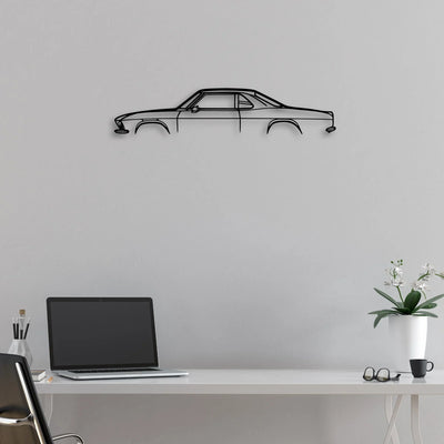 Yenko Stinger 1967 Classic Silhouette Metal Wall Art - Automotive Garage Decor