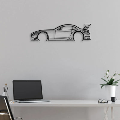 Z4 E89 GT3 Classic Silhouette Metal Wall Art - Automotive Garage Decor