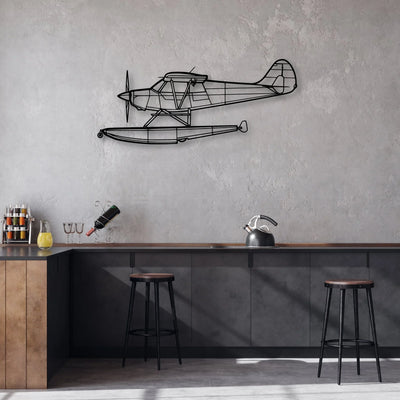 A-1B 1999 Classic Aircraft Silhouette Metal Wall Art - Aviation Hangar Decor