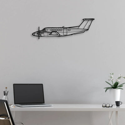 A-6 Intruder 3 Classic Aircraft Silhouette Metal Wall Art - Aviation Hangar Decor
