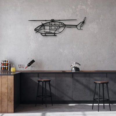A300 600F Classic Aircraft Silhouette Metal Wall Art - Aviation Hangar Decor