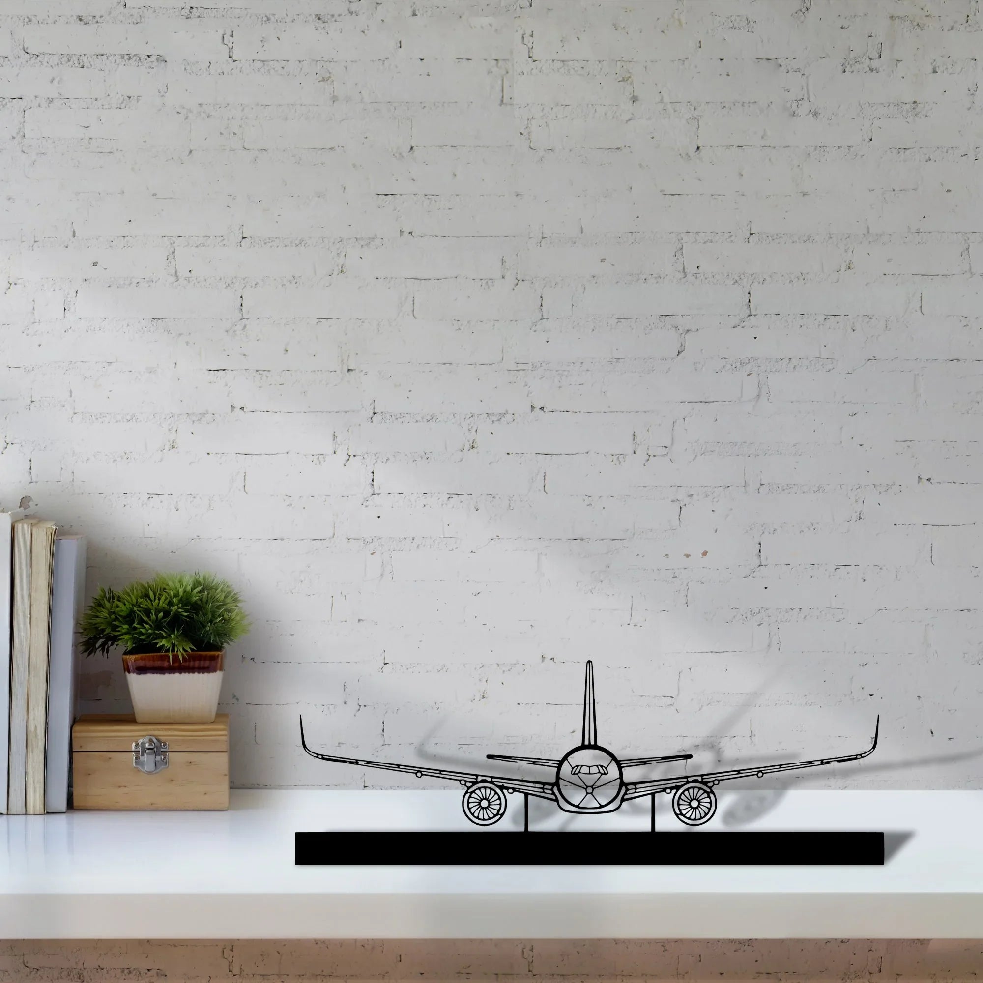 a350-2 Silhouette Metal Art Stand - Turbo Silhouette
