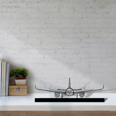 a350-2 Silhouette Metal Art Stand - Turbo Silhouette