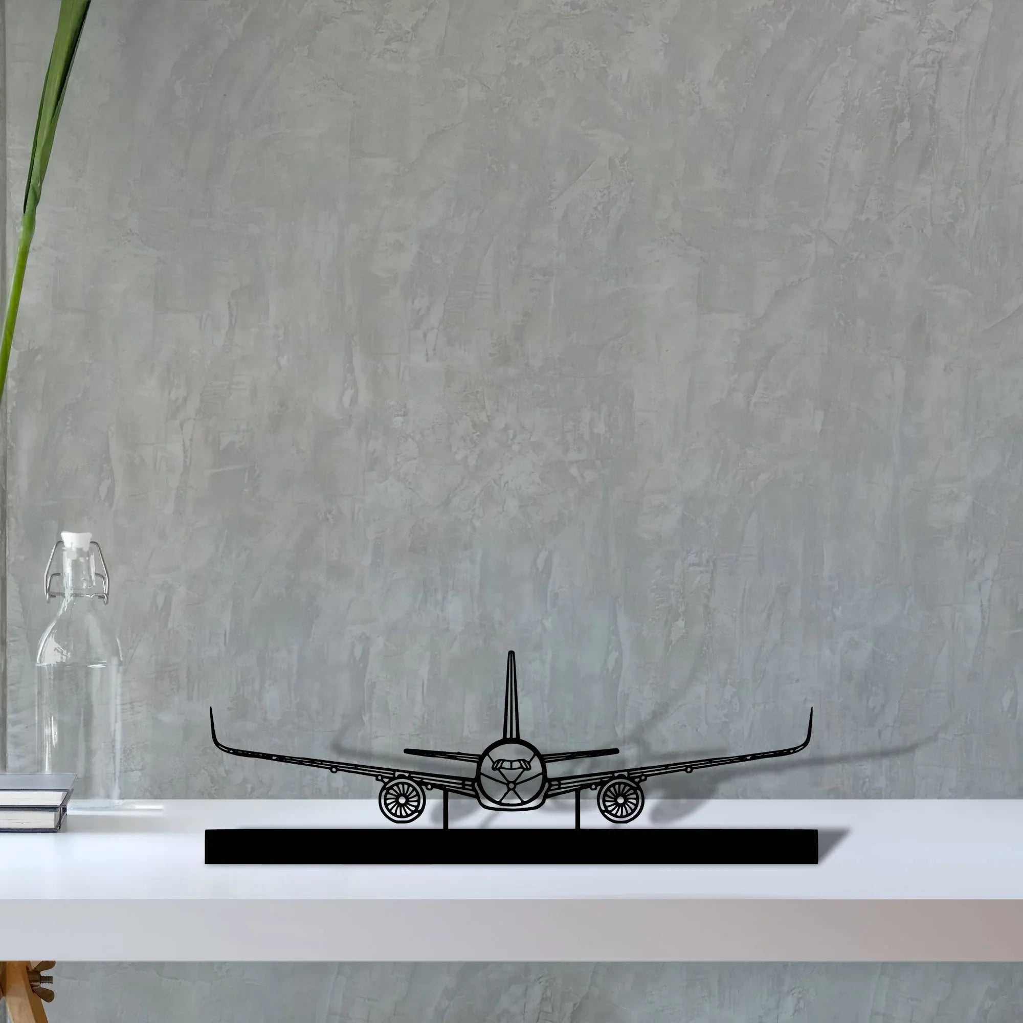 a350 Silhouette Metal Art Stand - Turbo Silhouette
