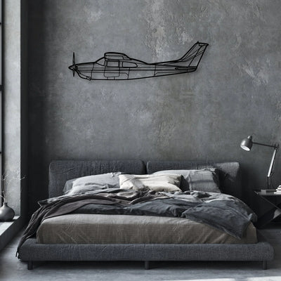 AC-130J Ghostrider 3 Classic Aircraft Silhouette Metal Wall Art - Aviation Hangar Decor