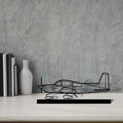 ag-5b-tiger Silhouette Metal Art Stand - Turbo Silhouette