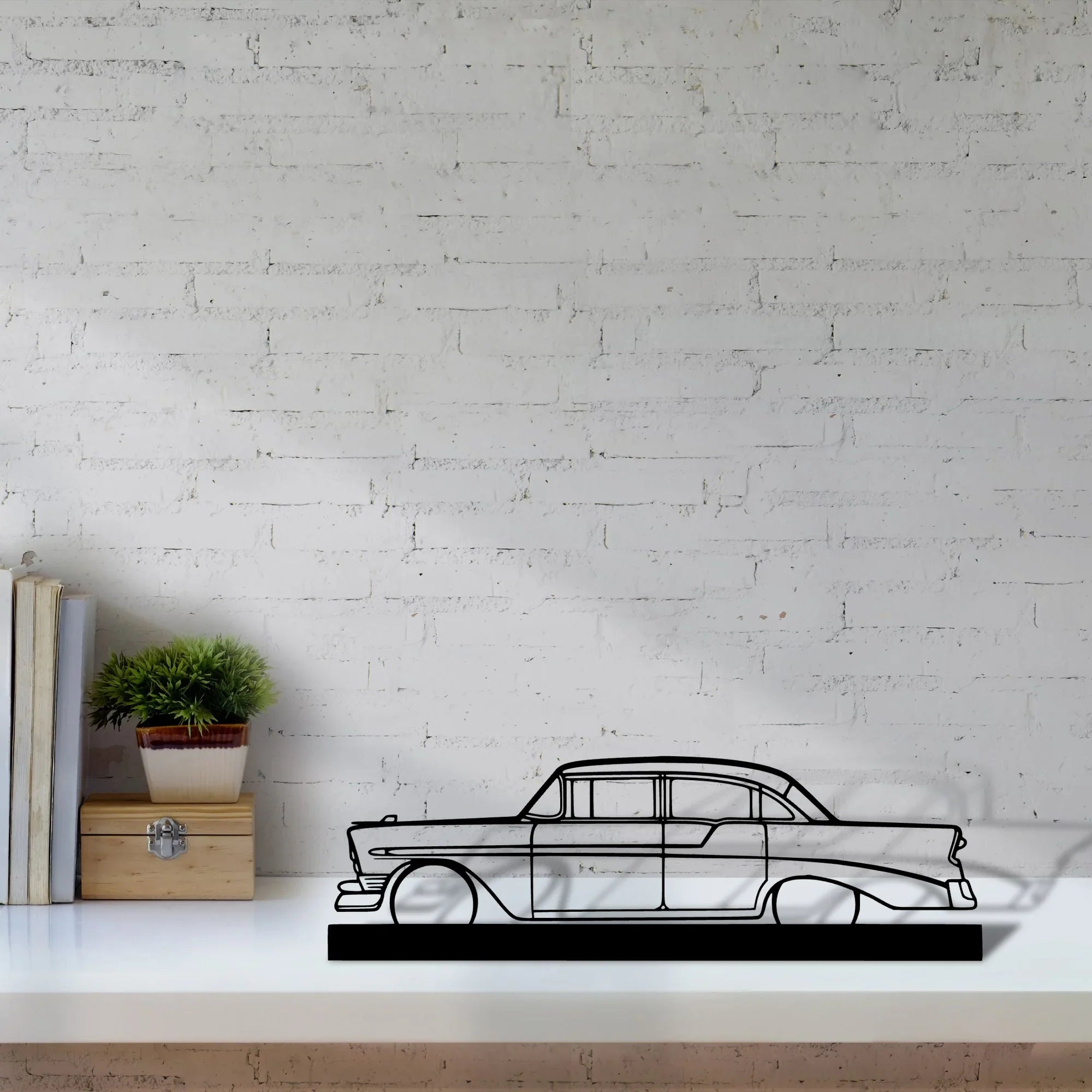 air-1956 Silhouette Metal Art Stand - Turbo Silhouette