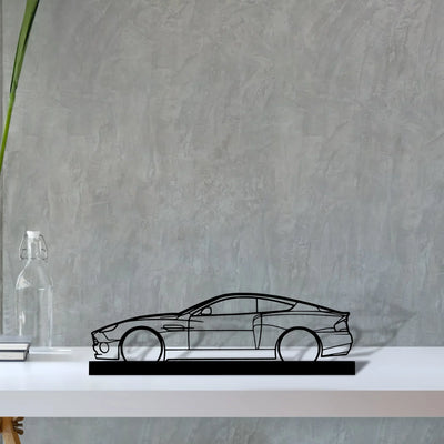 aston-vanquish-v12-2003 Silhouette Metal Art Stand - Turbo Silhouette