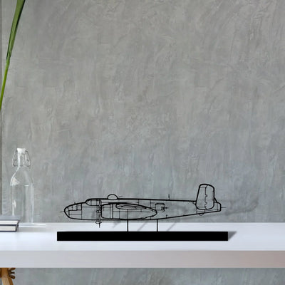 b25j-3 Silhouette Metal Art Stand - Turbo Silhouette