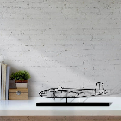 b25j-3 Silhouette Metal Art Stand - Turbo Silhouette