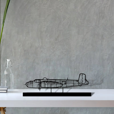 b25j Silhouette Metal Art Stand - Turbo Silhouette