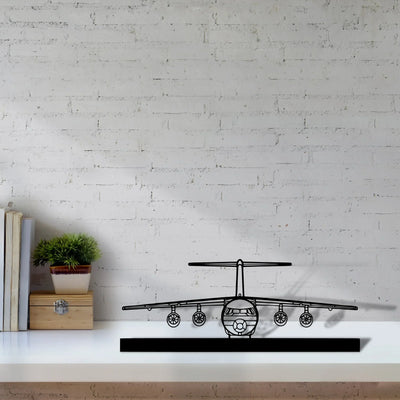 bae-146 Silhouette Metal Art Stand - Turbo Silhouette