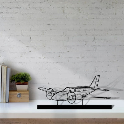 baron-58-2 Silhouette Metal Art Stand - Turbo Silhouette