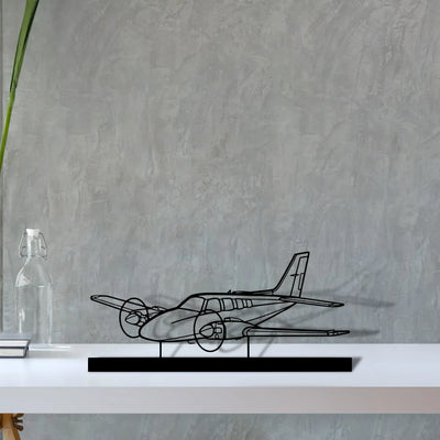 baron-58 Silhouette Metal Art Stand - Turbo Silhouette