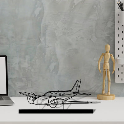 baron-58 Silhouette Metal Art Stand - Turbo Silhouette