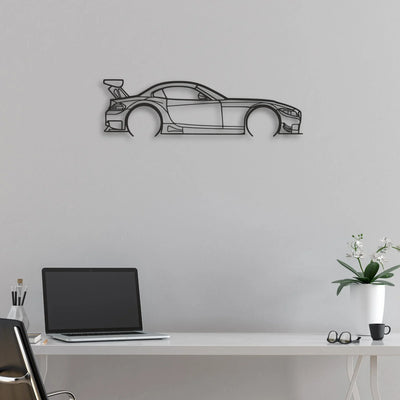 bmw z4 e89 Classic Silhouette Metal Wall Art - Automotive Garage Decor