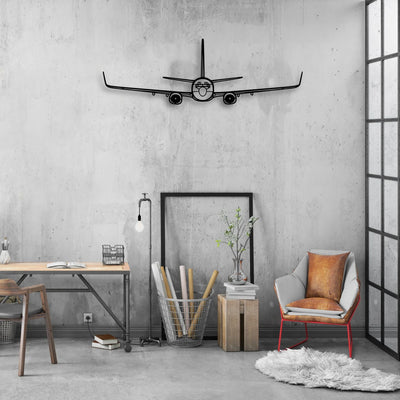 C-40A Clipper Classic Aircraft Silhouette Metal Wall Art - Aviation Hangar Decor